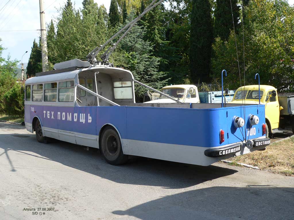 Крымский троллейбус, Škoda 9Tr12 № 7010