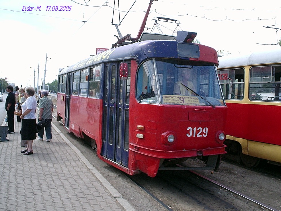 Уфа, Tatra T3SU № 3129; Уфа — Закрытые трамвайные линии