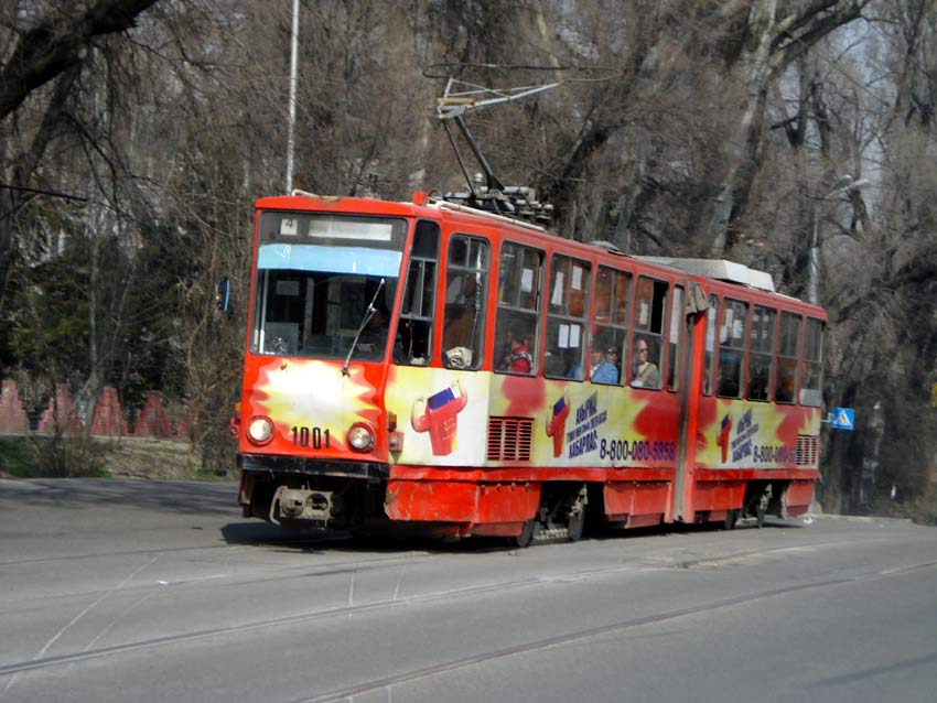 Алматы, Tatra KT4D № 1001