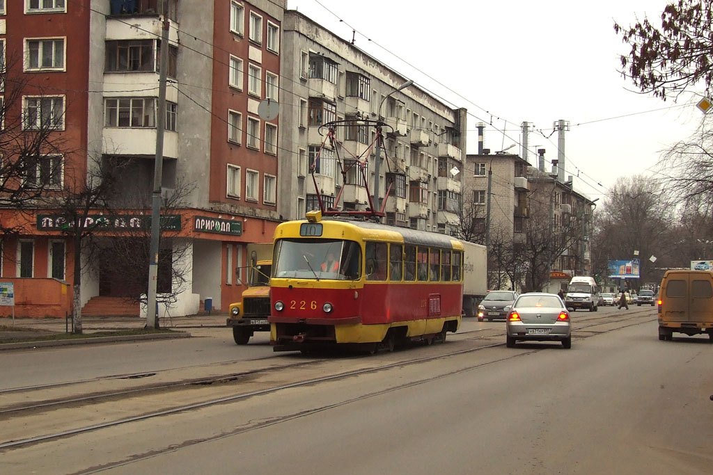 Тверь, Tatra T3SU № 226; Тверь — Тверской трамвай в начале 2000-х гг. (2002 — 2006 гг.)