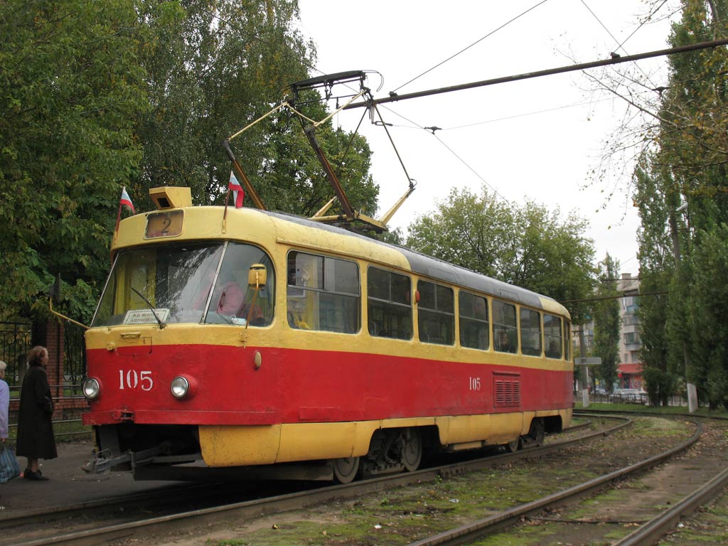 Курск, Tatra T3SU № 105