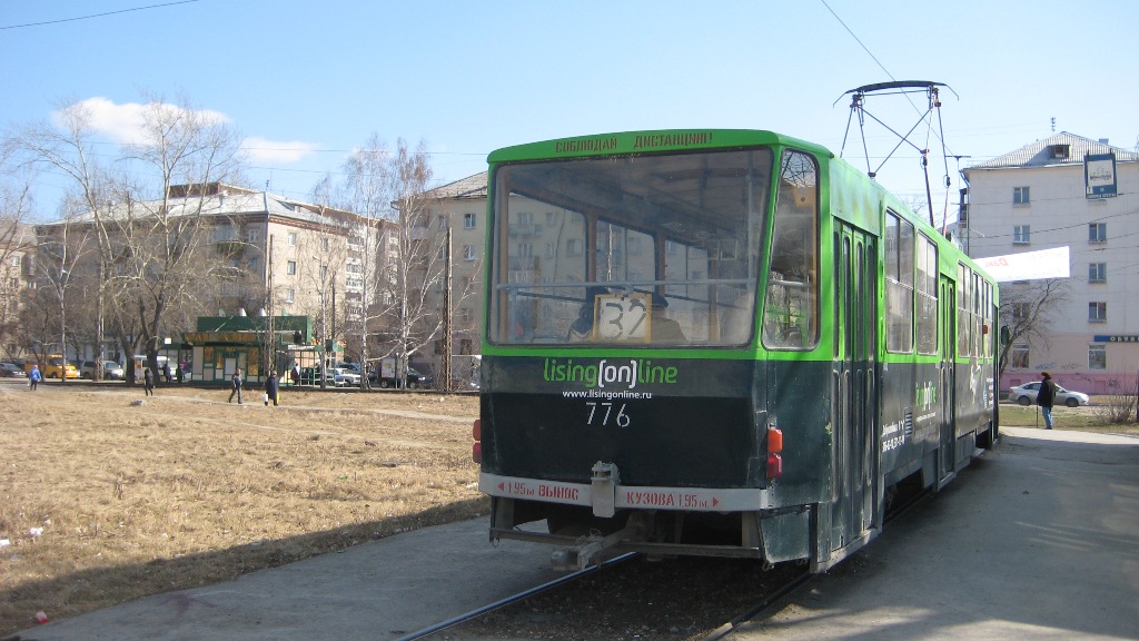 Екатеринбург, Tatra T6B5SU № 776