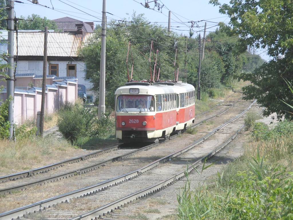 Волгоград, Tatra T3SU (двухдверная) № 2628; Волгоград, Tatra T3SU (двухдверная) № 2624