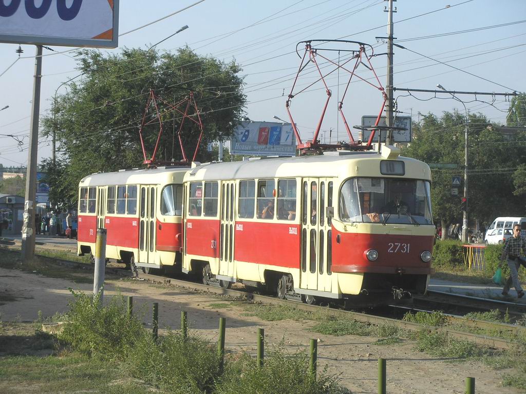 Волгоград, Tatra T3SU № 2731; Волгоград, Tatra T3SU № 2732