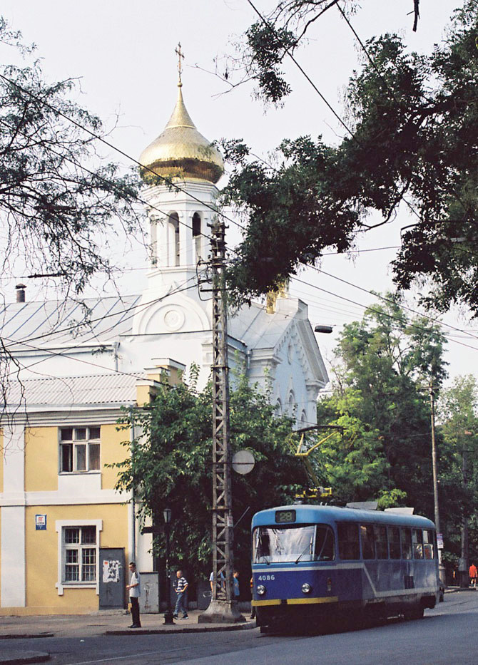 Одесса, Tatra T3R.P № 4086