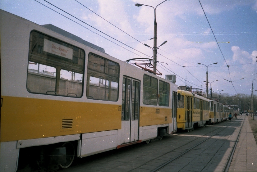 Москва, Tatra T7B5 № 3321