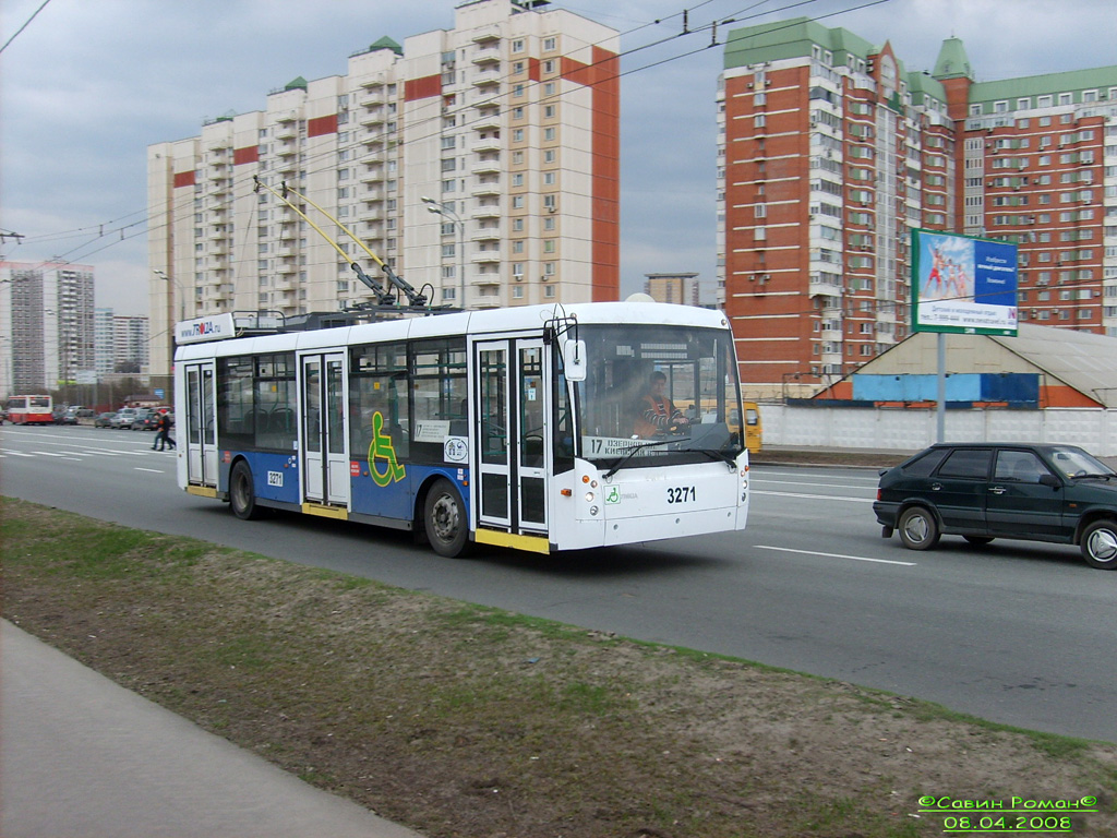 Москва, Тролза-5265.00 «Мегаполис» № 3271