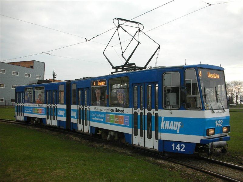 Таллин, Tatra KT4D № 142