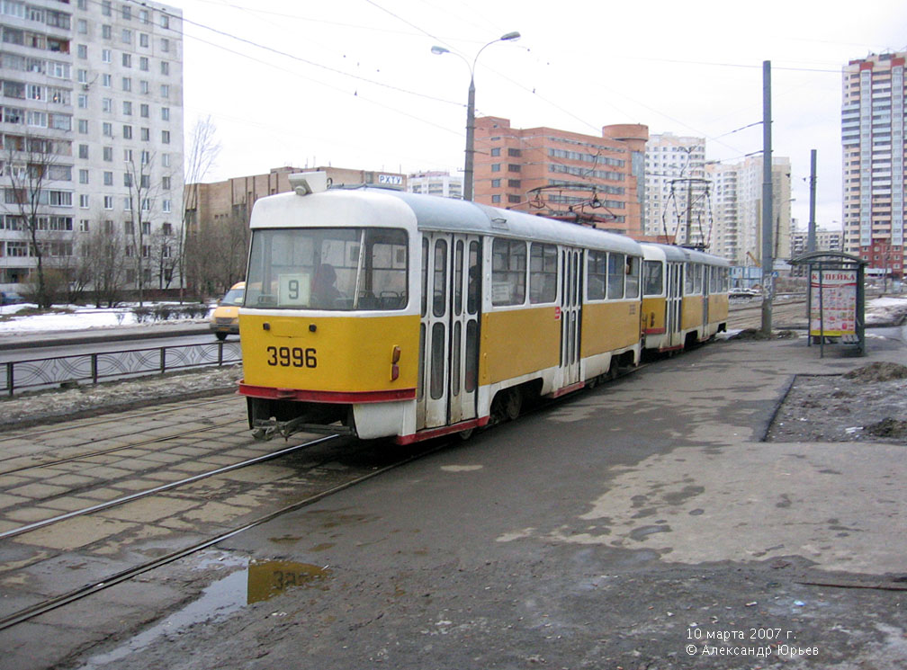 Maskva, Tatra T3SU nr. 3996