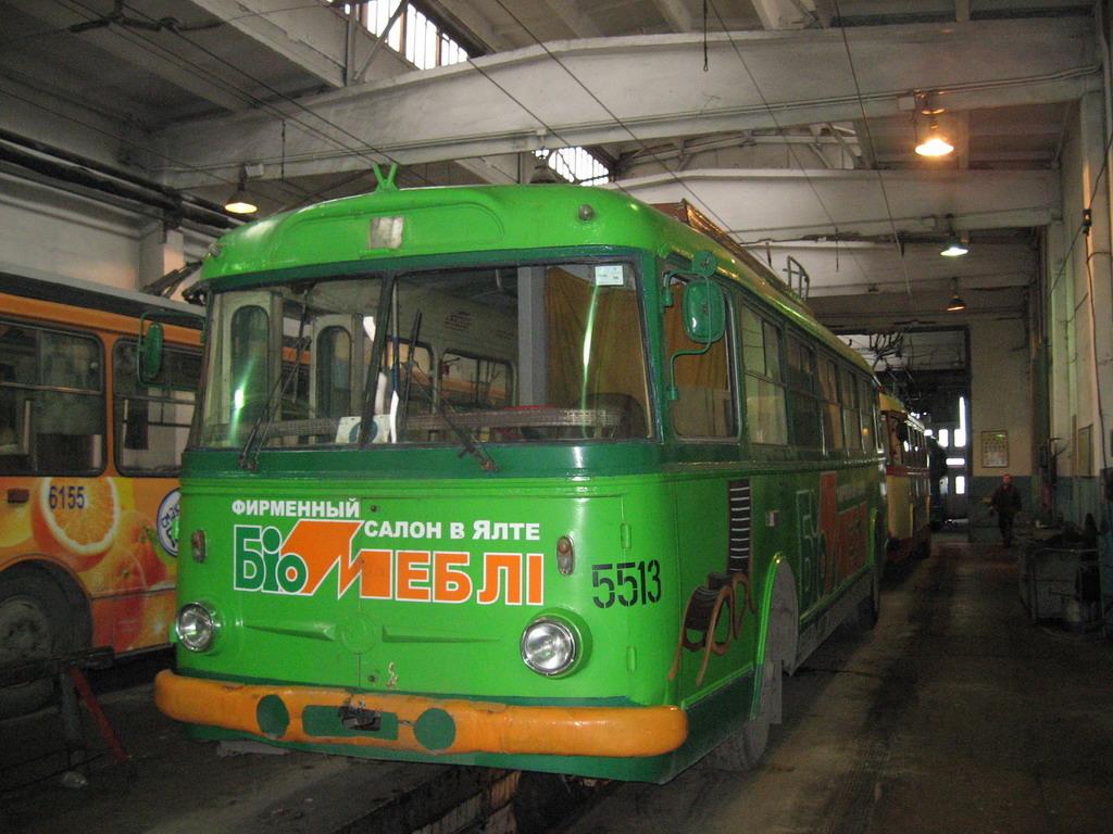Крымский троллейбус, Škoda 9Tr19 № 5513