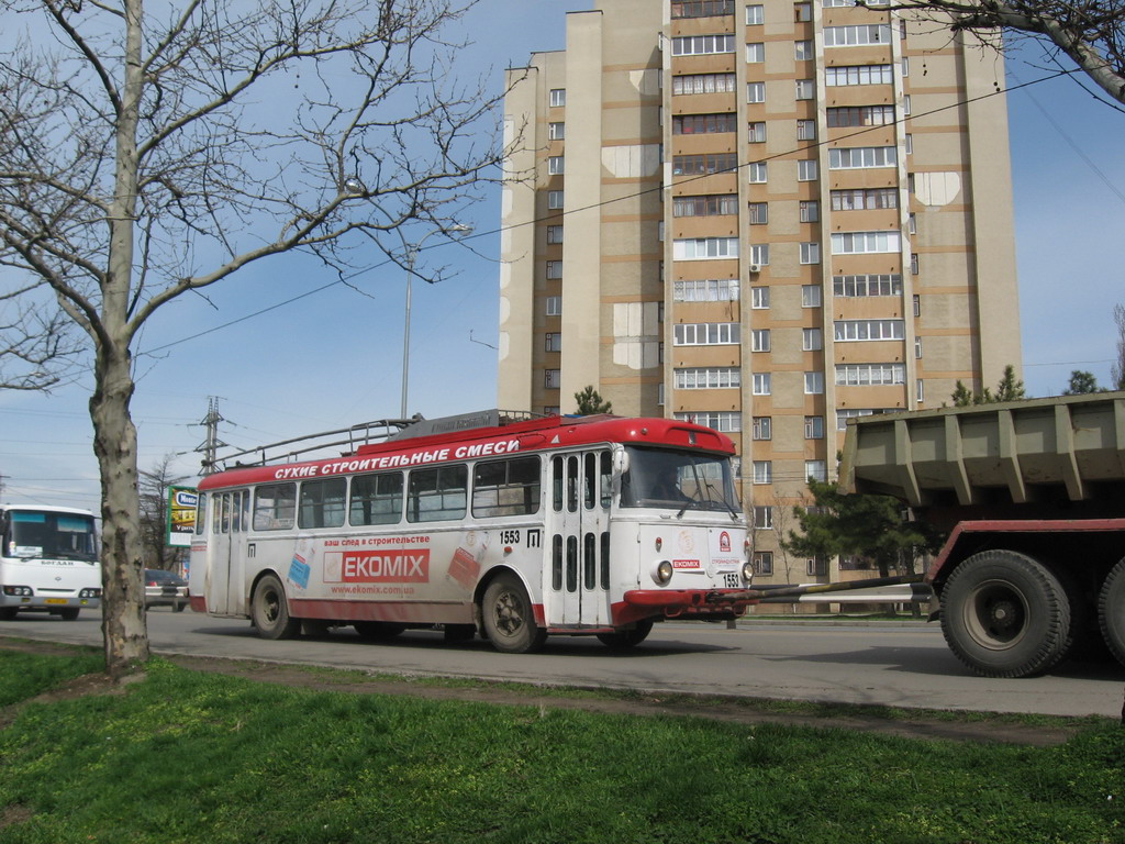 Крымский троллейбус, Škoda 9Tr21 № 1553