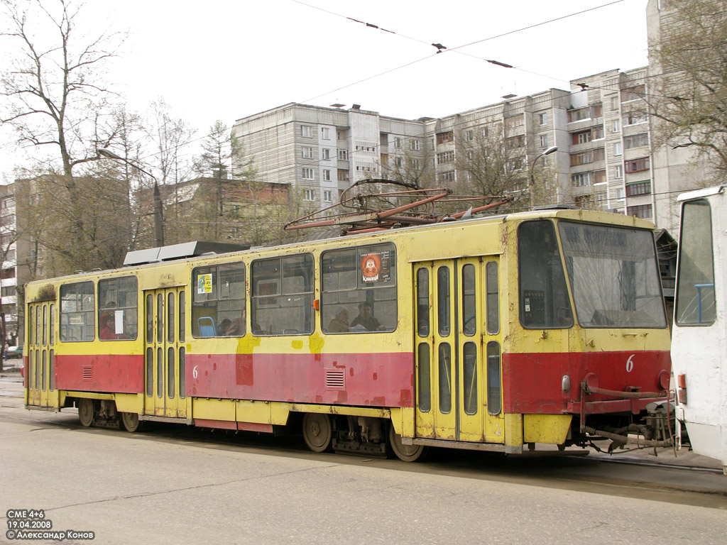 Тверь, Tatra T6B5SU № 6; Тверь — Трамвайные линии: Заволжский район