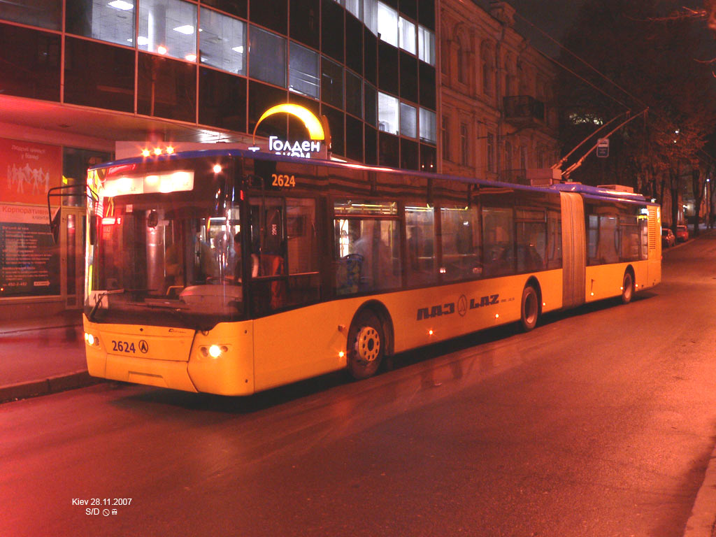 Киев, ЛАЗ E301D1 № 2624