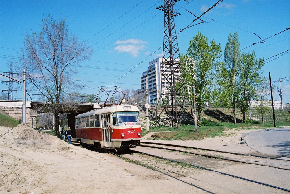 Волгоград, Tatra T3SU (двухдверная) № 2640