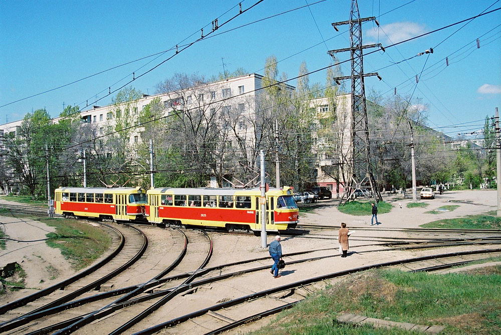 Волгоград, Tatra T3SU (двухдверная) № 2625; Волгоград, Tatra T3SU (двухдверная) № 2632