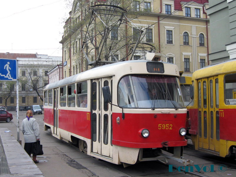 Киев, Tatra T3SU № 5952