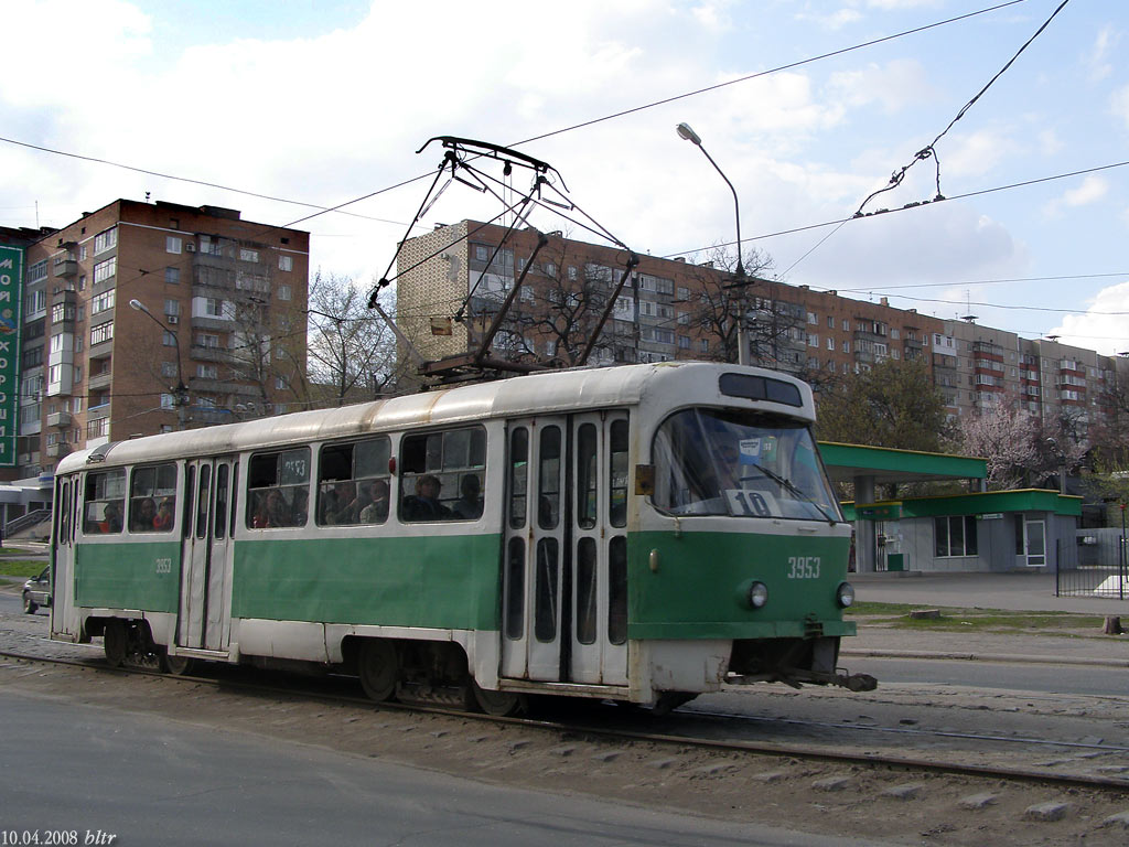 Донецк, Tatra T3SU № 3953