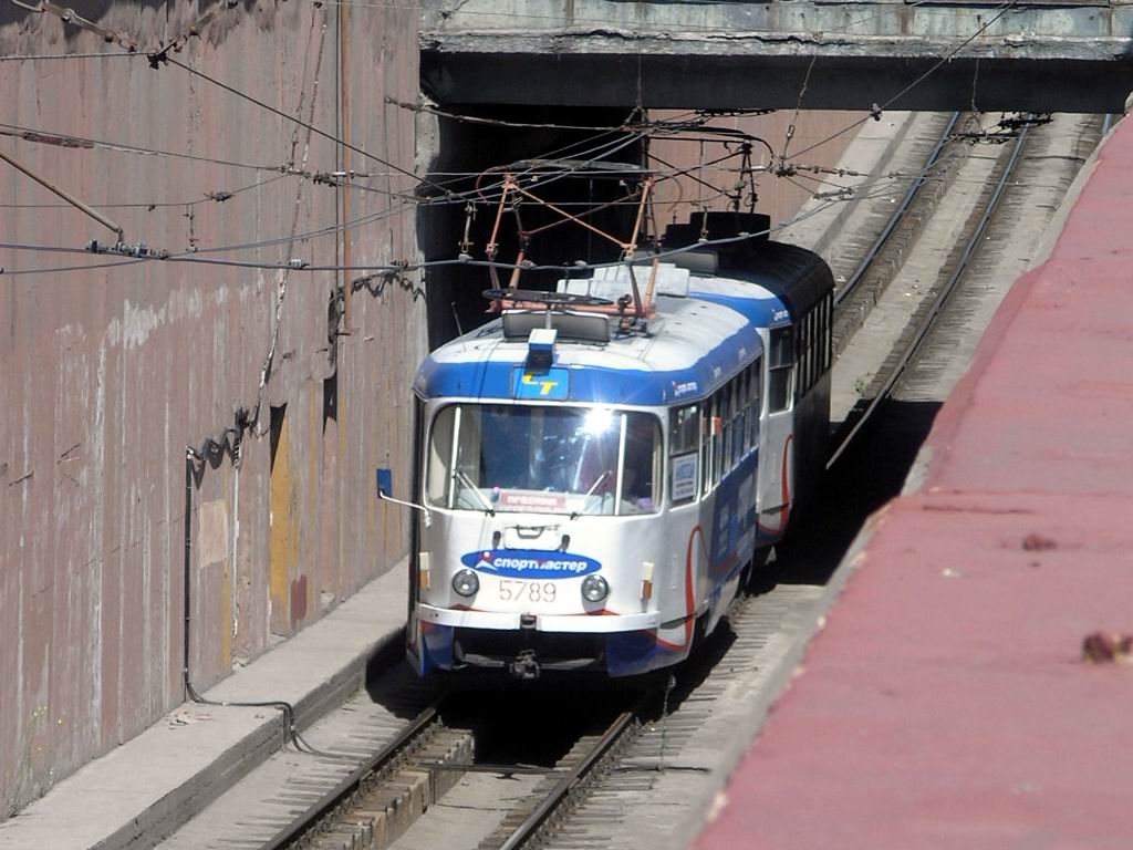 Волгоград, Tatra T3SU № 5789; Волгоград, Tatra T3SU № 5790; Волгоград — Трамвайные линии: [5] Пятое депо — Скоростной трамвай