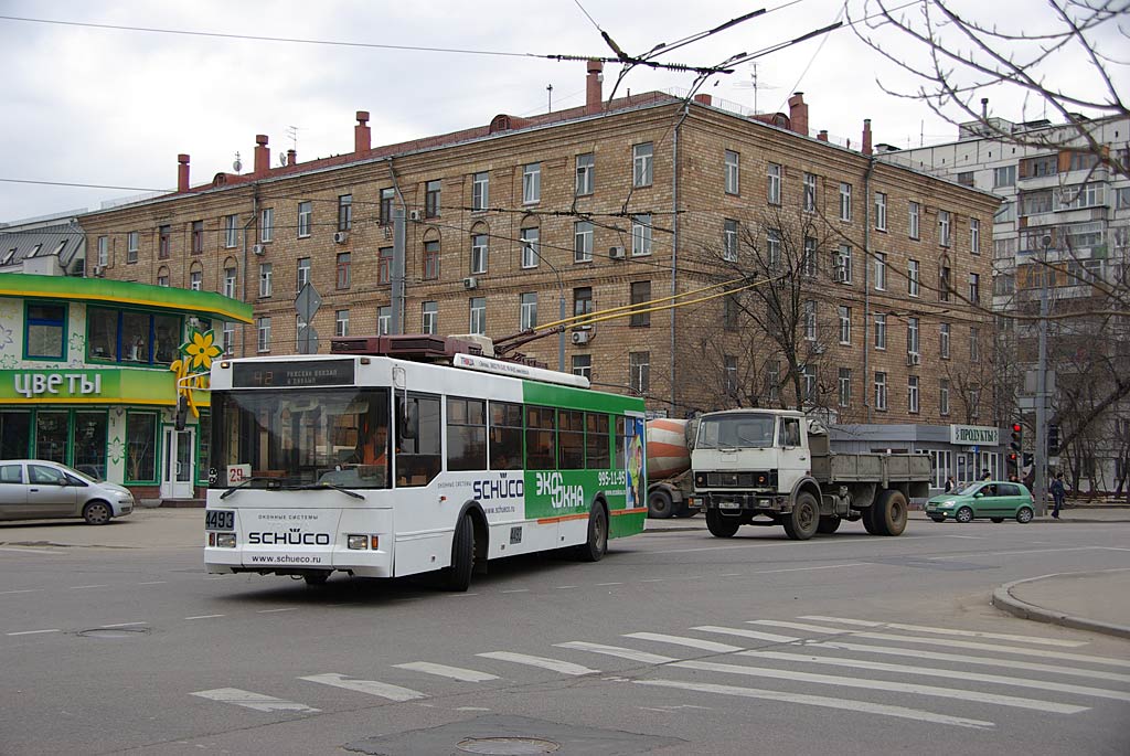 Москва, Тролза-5275.05 «Оптима» № 4493