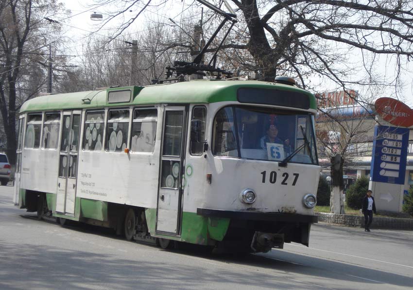 Алматы, Tatra T3DC1 № 1027