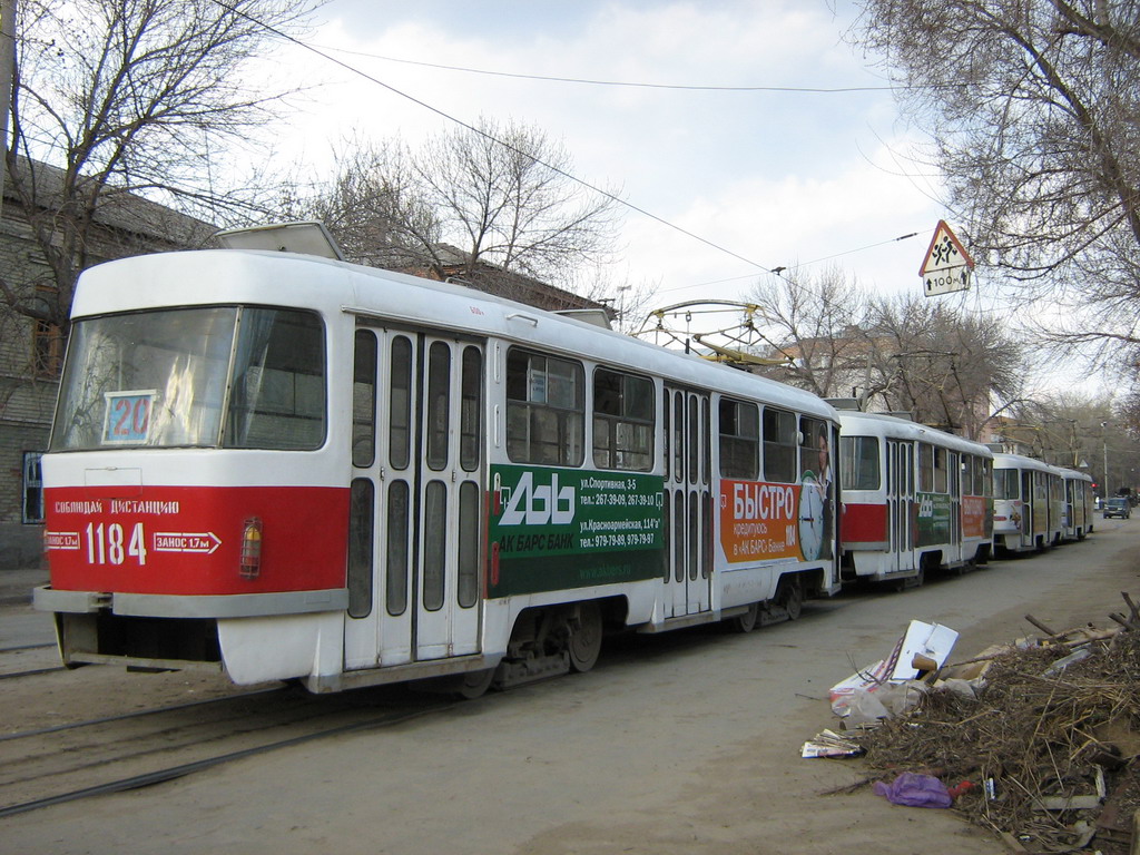 Самара, Tatra T3SU № 1184