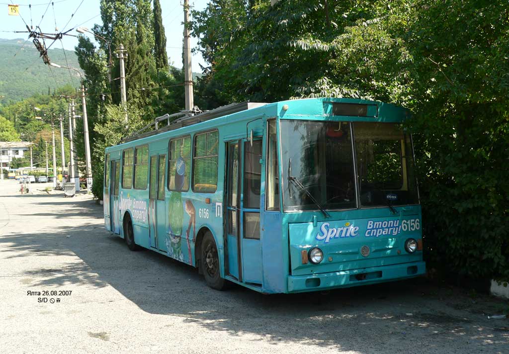 Крымский троллейбус, Škoda 14Tr11/6 № 6156