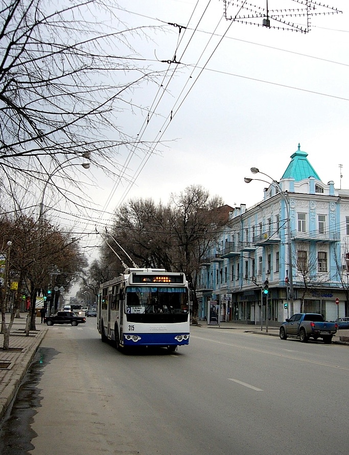 Ростов-на-Дону, ЗиУ-682Г-016.02 (с широкой 1-й дверью) № 315