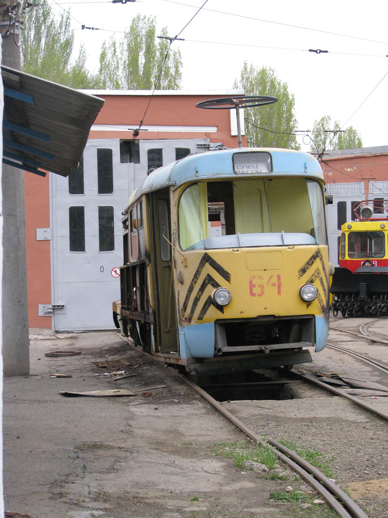 Волгоград, Tatra T3SU (двухдверная) № 64; Волгоград — Завод ВЭТа