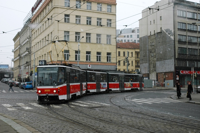 Prague, Tatra KT8D5 № 9020