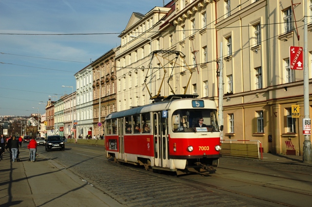 Praga, Tatra T3SU Nr. 7003