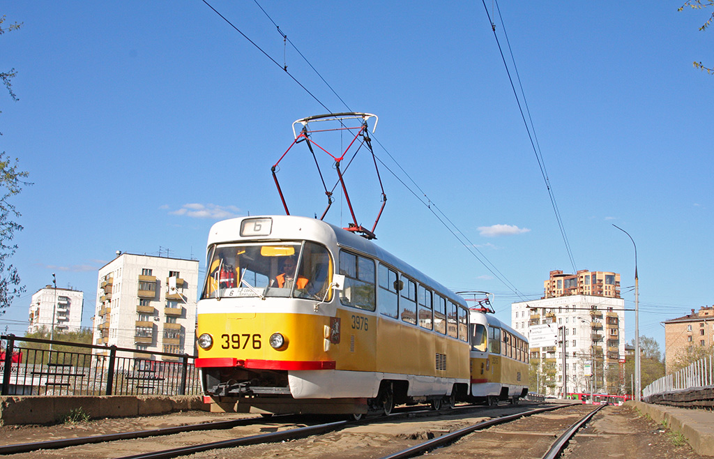 Москва, Tatra T3SU № 3976 Москва, Tatra T3SU № 3976