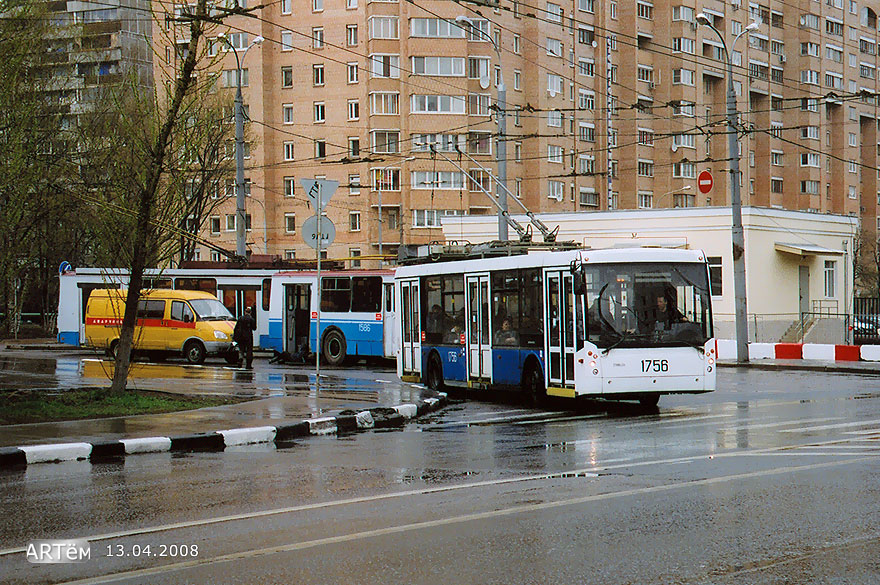 Москва, Тролза-5265.00 «Мегаполис» № 1756