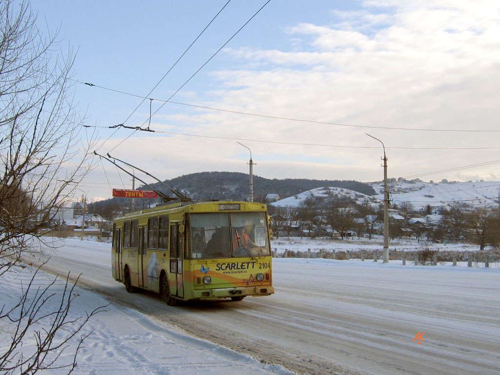 Trolleybus de Crimée, Škoda 14Tr89/6 N°. 2104