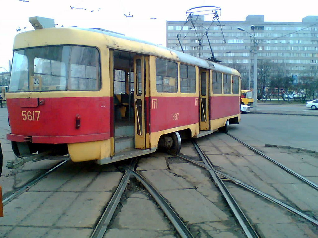 Киев, Tatra T3SU № 5617
