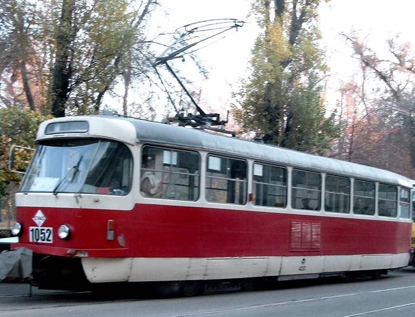 Алматы, Tatra T3D № 1052