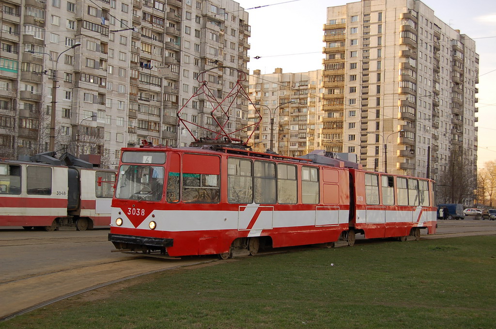 Санкт-Петербург, ЛВС-86К № 3038 Санкт-Петербург, ЛВС-86К № 3038