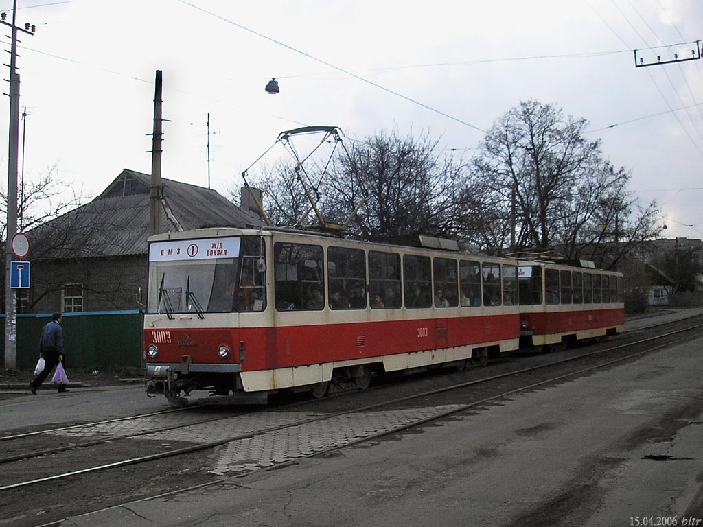 Донецк, Татра-Юг Т6Б5 № 3003
