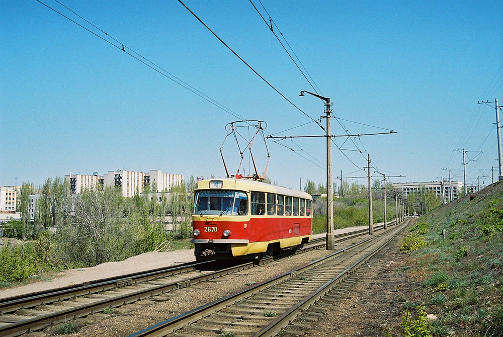 Volgograd, Tatra T3SU (2-door) # 2670