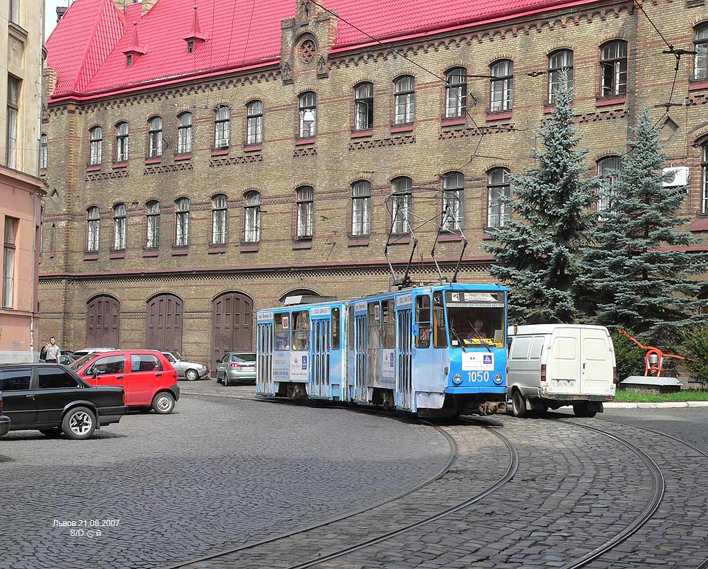 Львов, Tatra KT4SU № 1050