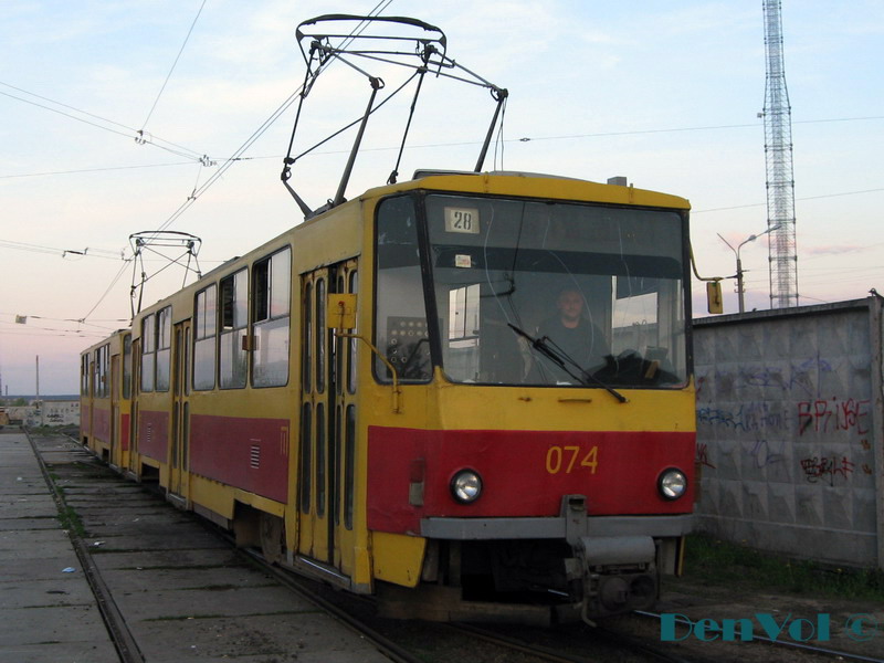 Киев, Tatra T6B5SU № 074 Киев, Tatra T6B5SU № 074