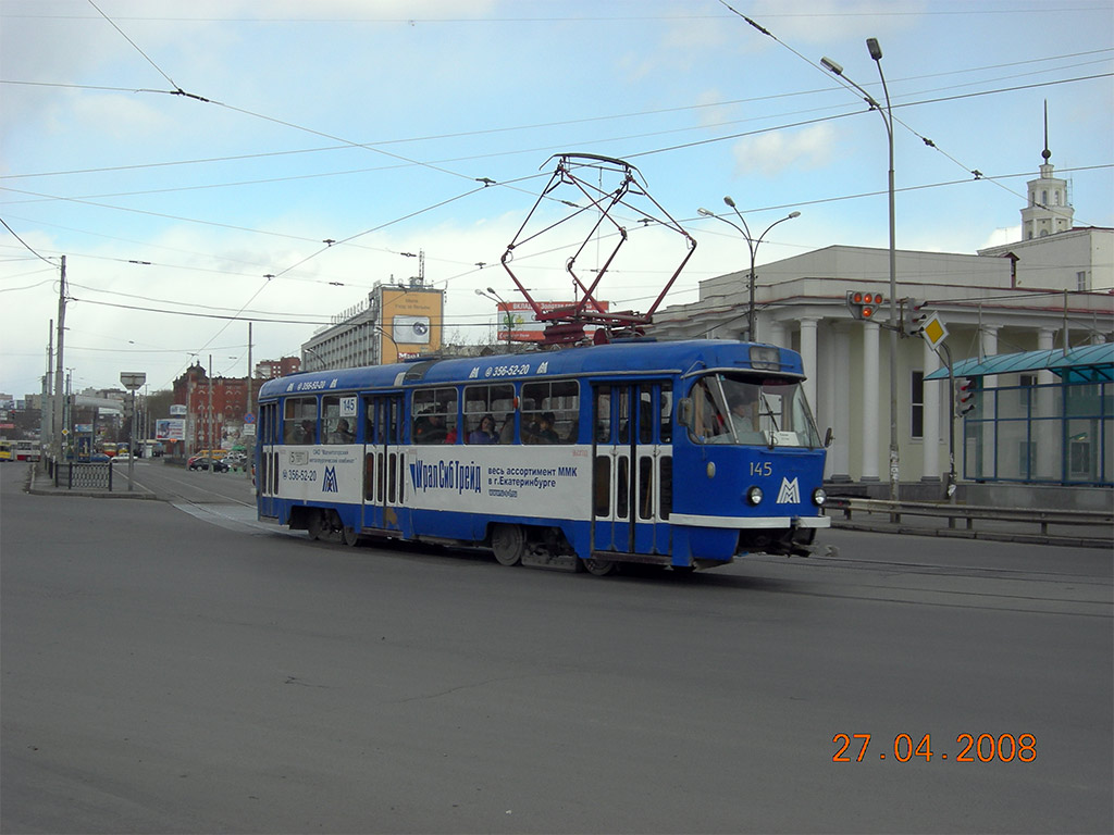 Екатеринбург, Tatra T3SU № 145