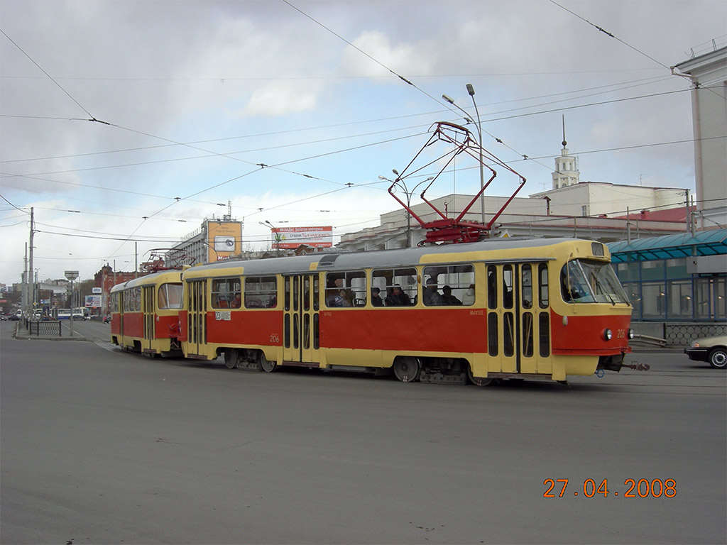 Jekaterynburg, Tatra T3SU Nr 206