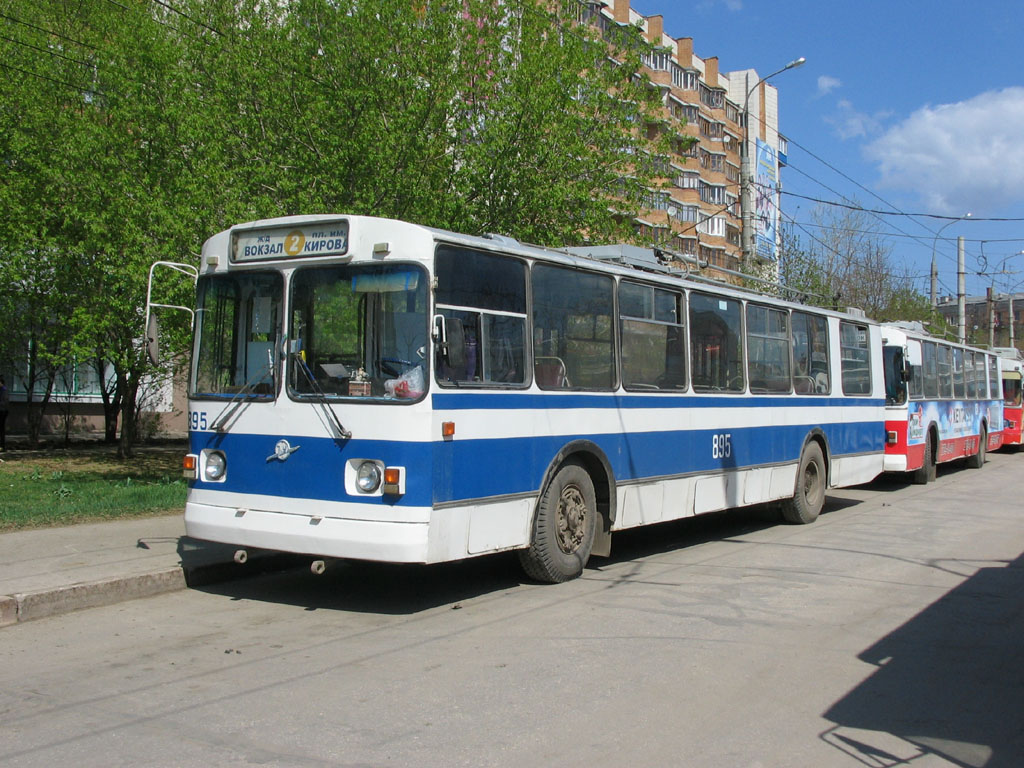 Samara, ZiU-682G [G00] Nr 895; Samara — Terminus stations and loops (trolleybus)