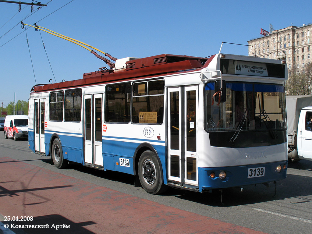 Москва, ЗиУ-682Г-016.02 (с широкой 1-й дверью) № 3139