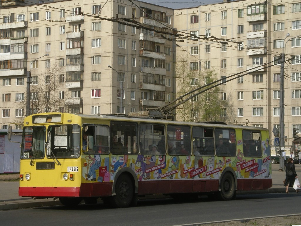 Санкт-Петербург, ЗиУ-682Г-018 [Г0Р] № 1786
