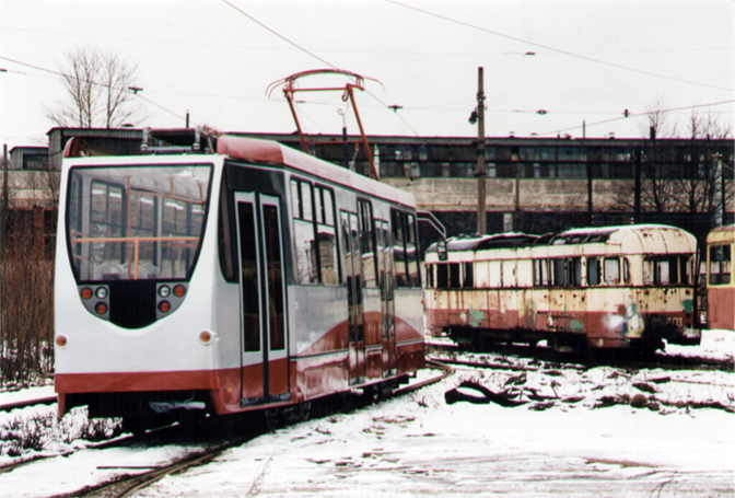 Санкт-Петербург, 71-134А (ЛМ-99АВ) № 0505; Санкт-Петербург, ЛМ-47 № 3543; Санкт-Петербург — Новые вагоны ПТМЗ