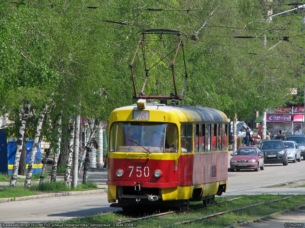 Запорожье, Tatra T3SU № 750