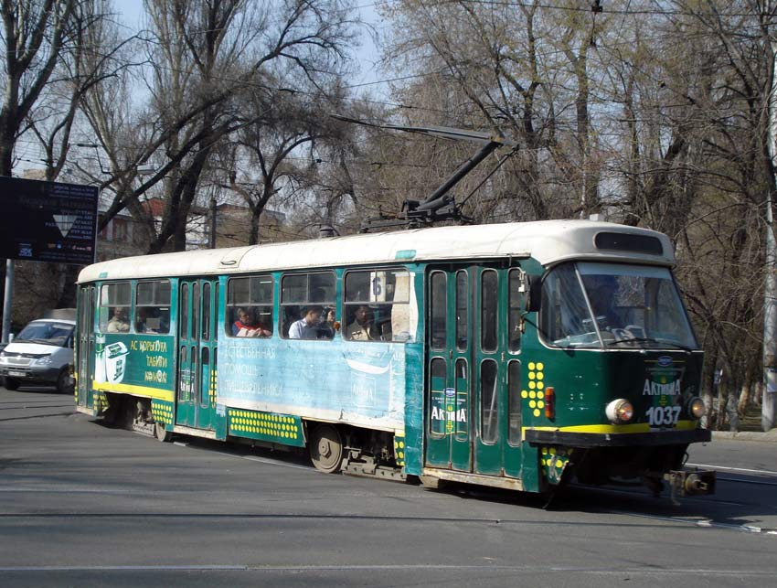 Алматы, Tatra T3D № 1037