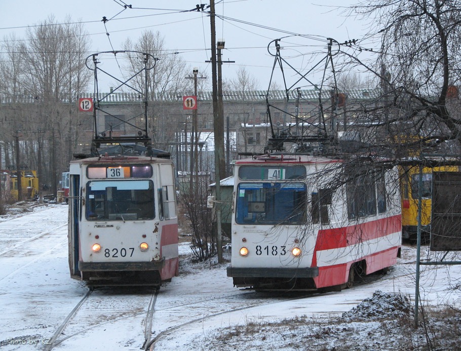 Санкт-Петербург, ЛВС-86К № 8207; Санкт-Петербург, ЛВС-86К № 8183
