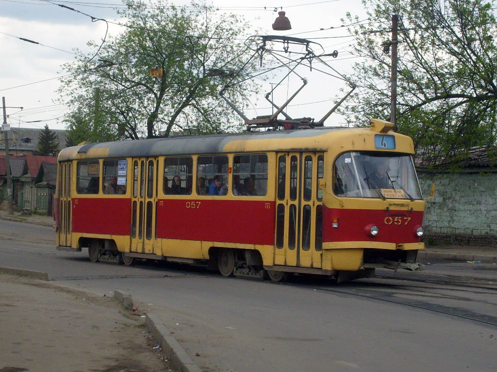 Орёл, Tatra T3SU № 057